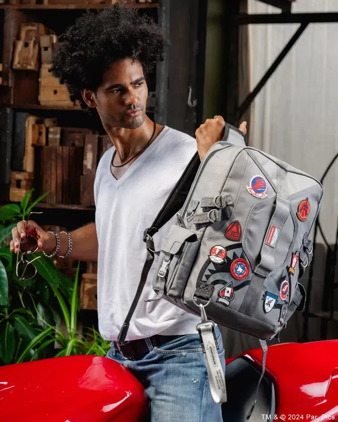TOP GUN FLIGHT CREW OFFIZIELLE KOLLABORATION: PILOTEN-RUCKSACK