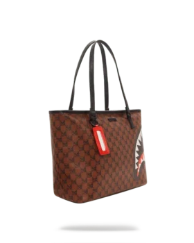 TOTE-TASCHE MIT HAI- UND TOTENKOPF-MOTIV