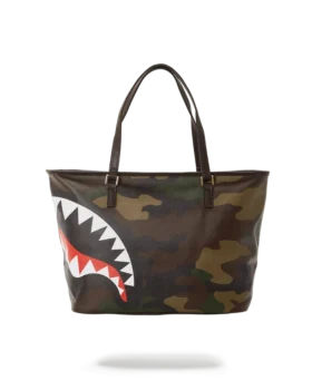 TRAGETASCHEN MIT KAROMUSTER IN CAMOUFLAGE