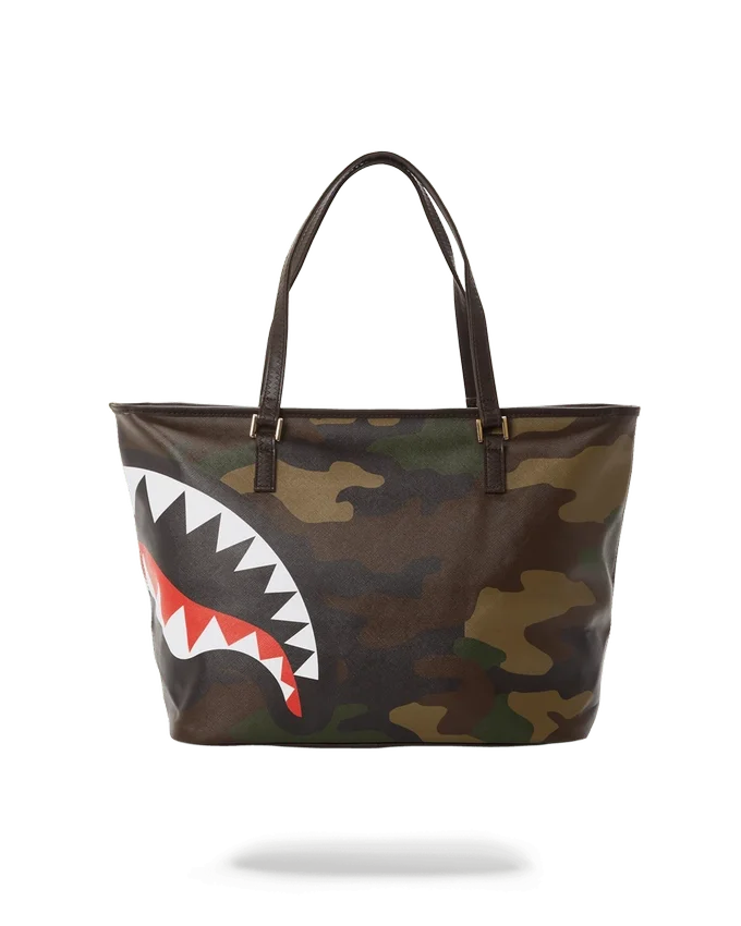 TRAGETASCHEN MIT KAROMUSTER IN CAMOUFLAGE