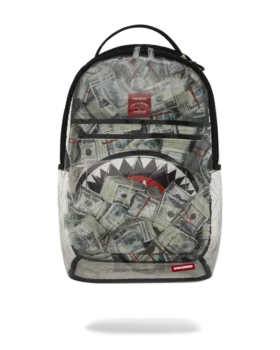 TRANSPARENTER RUCKSACK – MONEY CHOMP