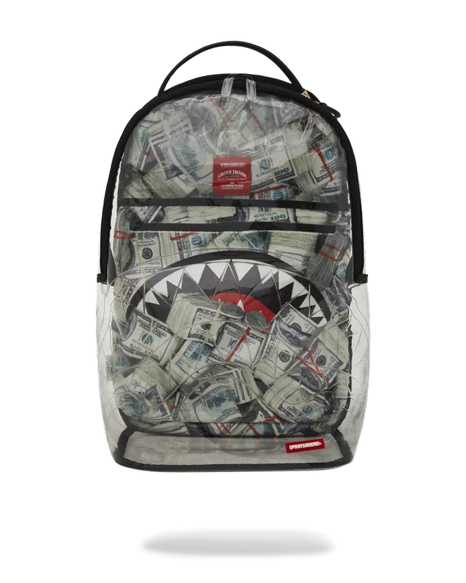 TRANSPARENTER RUCKSACK – MONEY CHOMP