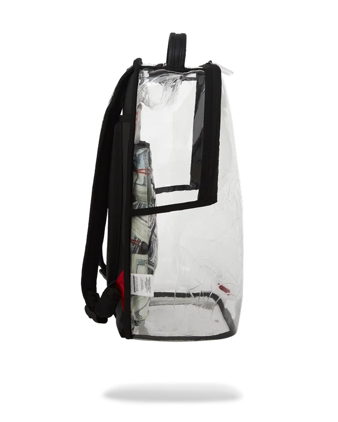 TRANSPARENTER RUCKSACK – MONEY CHOMP