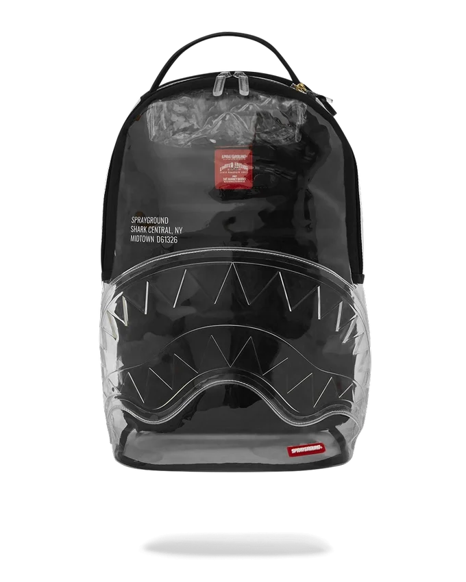 TRANSPARENTER RUCKSACK – SHARK CENTRAL