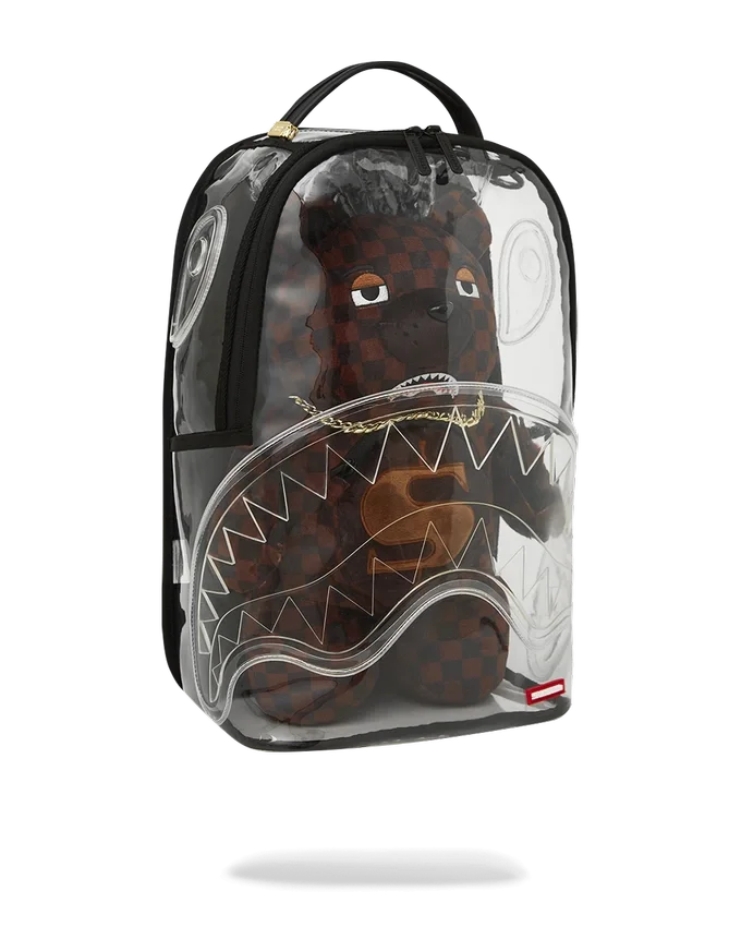 TRANSPARENTER RUCKSACK – SHARKS IN PARIS BEAR