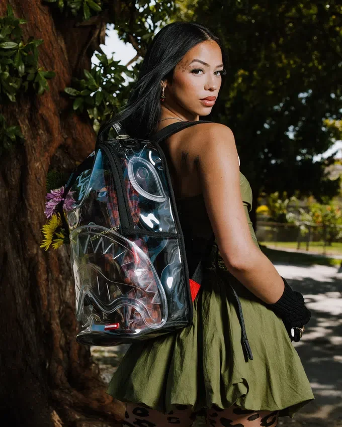 TRANSPARENTER RUCKSACK – SHARKS IN PARIS BEAR
