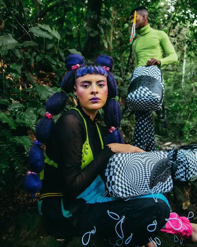 TRIPPY CHECK Kulturbeutel, auch bekannt als „Geldtasche“