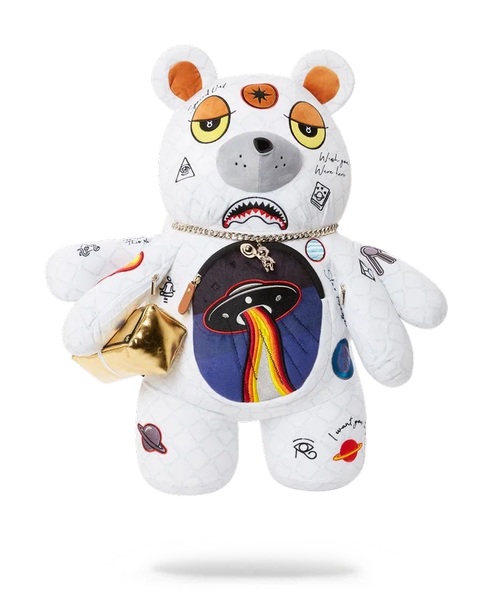 UFO SPACED OUT MONEYBEAR TEDDYBEAR Rucksäcke