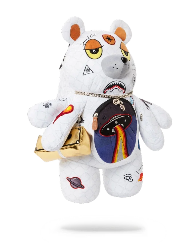 UFO SPACED OUT MONEYBEAR TEDDYBEAR Rucksäcke