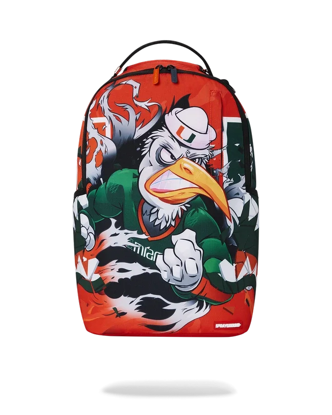 UNIVERSITY OF MIAMI CLAP BACK DLXSR-Rucksäcke