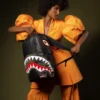 VELCRO SHARK – RUCKSÄCKE MIT 3 AUSTAUSCHBAREN HAIFISCHEN (DLXV)