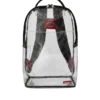 VOLLSTÄNDIG TRANSPARENTER, GEPRÄGTER BOSS-RUCKSACK