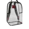 VOLLSTÄNDIG TRANSPARENTER, GEPRÄGTER BOSS-RUCKSACK