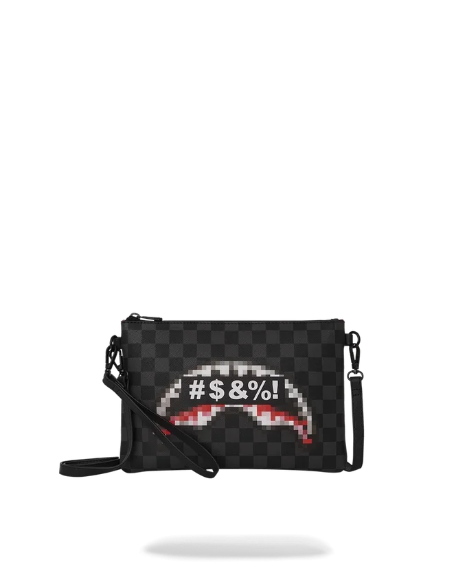 WHAT THE BEEP' SHARK CROSSOVER-CLUTCH