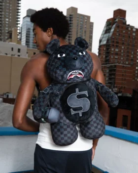 WHAT THE BEEP’ SHARK MONEYBEAR TEDDYBEAR RUCKSACK