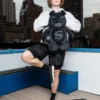 WHAT THE BEEP' SHARK MONEYBEAR TEDDYBEAR RUCKSACK