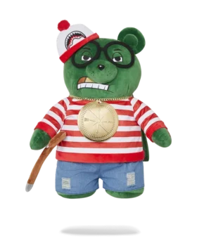 WHERES WALDO MONEYBEAR TEDDYBÄR-RUCKSACK