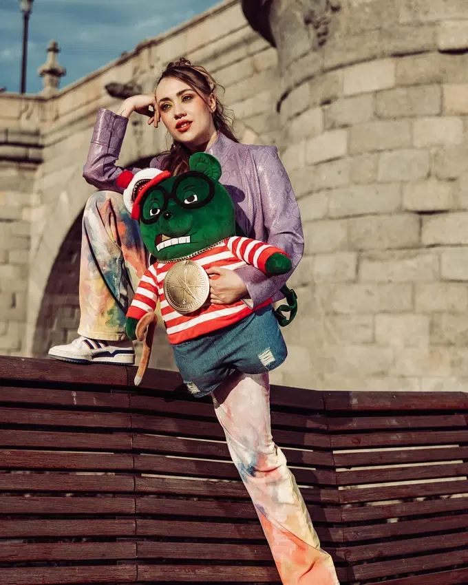 WHERES WALDO MONEYBEAR TEDDYBÄR-RUCKSACK