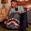 XTC GREY SHARKS IN PARIS RUCKSACK (DLXV)