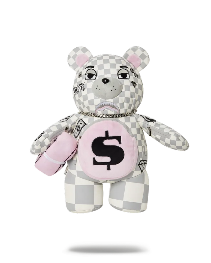 XTC LA PALAIS MEDIUM MONEYBEAR TEDDYBEAR RUCKSACK