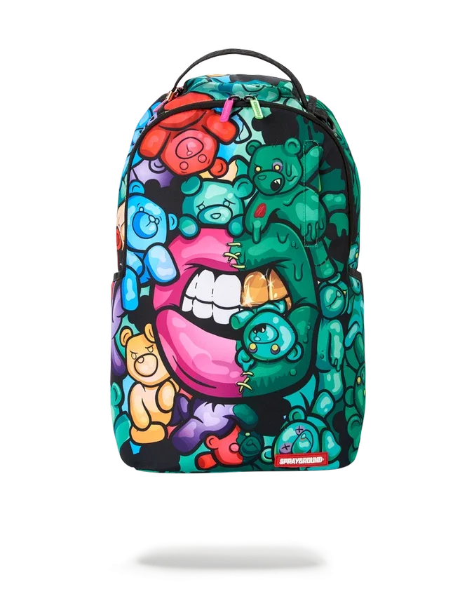 ZOMBIE GUMMY BEAR LIPS RUCKSACK