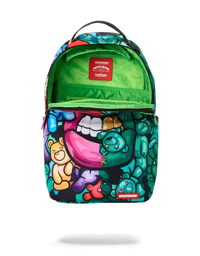 ZOMBIE GUMMY BEAR LIPS RUCKSACK